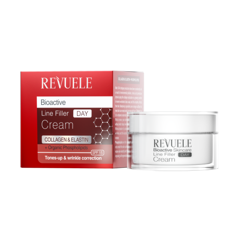 Revuele Bioactive Collagen & Elastin Line Filler Päevakreem Näole 50ml