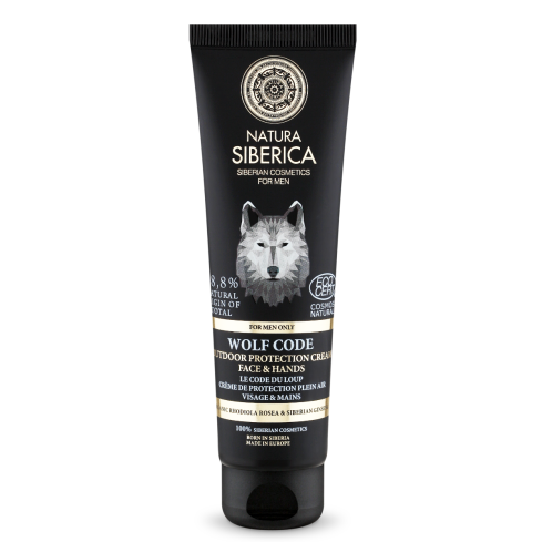 Natura Siberica for Men Kaitsev Käte- ja Näokreem 80ml