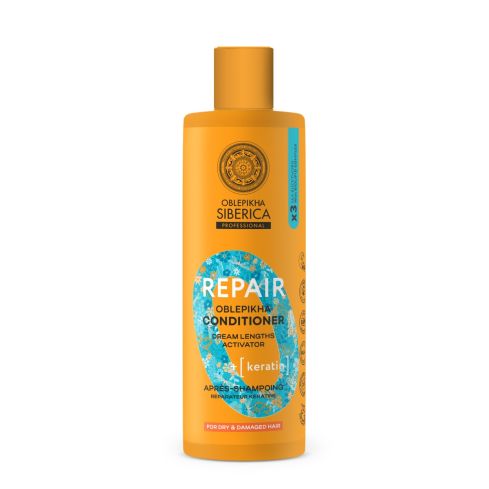 Natura Siberica Oblepikha O Repair Taastav Palsam Kahjustatud Juustele 400ml
