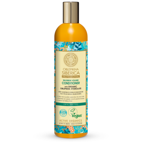 Oblepikha Siberica Sea Buckthorn Hair Conditioner for all Hair types 400ml