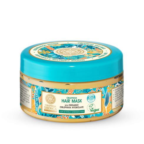 Oblepikha Siberica Sea Buckthorn Juuksemask Väga Kahjustatud Juustele 300ml