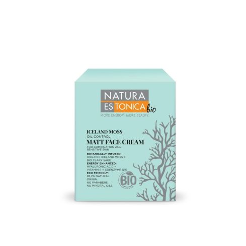 Natura Estonica Islandi Sammal Näokreem Mattistava Toimega 50ml