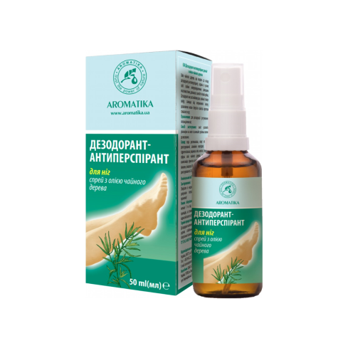 Aromatika Jaladeodorant-antiperspirant Teepuuõli 50ml