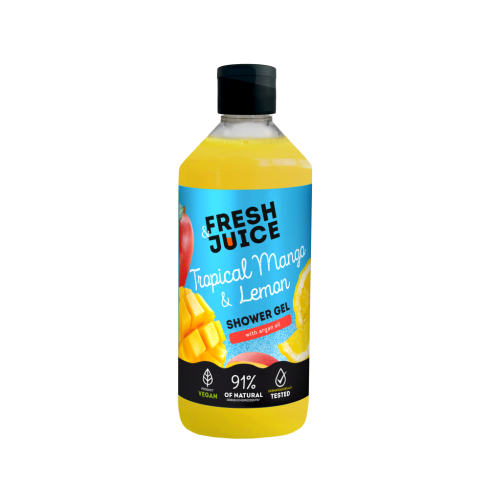 Fresh Juice Dušigeel Tropical Mango & Lemon 473ml