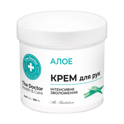 The Doctor Küünte ja Kätekreem Aaloe 250ml