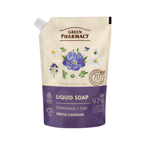 Green Pharmacy Vedelseep Kummel Ja Lina 460ml