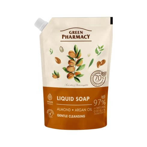 Green Pharmacy Vedelseep Mandel Ja Argaaniaõli 460ml