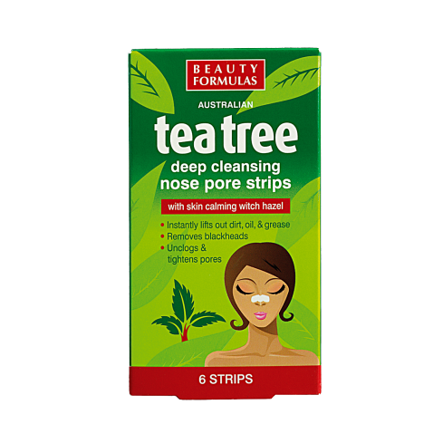 Beauty Formulas Teepuu Ninaplaastrid 6tk