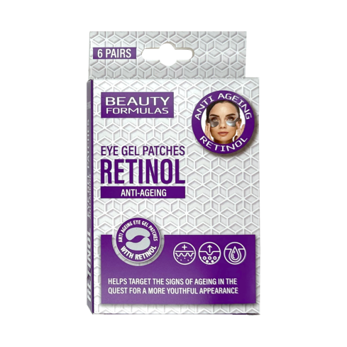 Beauty Formulas Retinool Silmapadjad 6tk