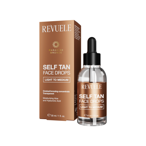 Revuele Self Tan Face Drops Isepruunistavad Tilgad näole 30ml