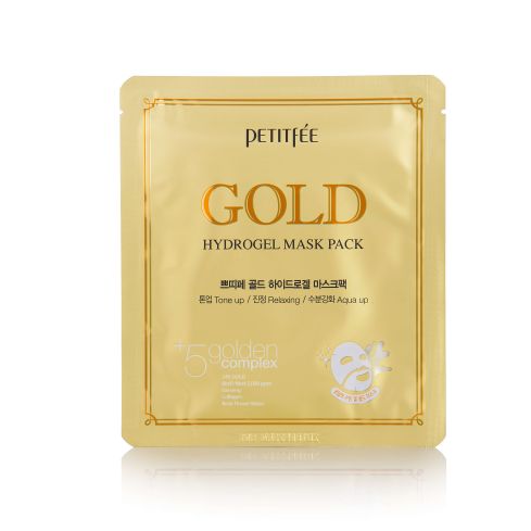 Petitfee Gold Hydrogel Mask Pack +5 Golden Complex 32g