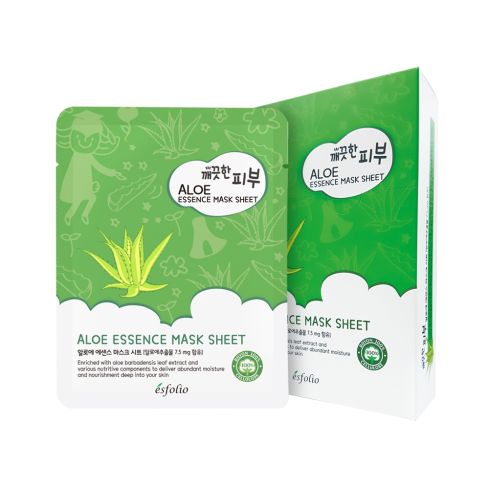 Esfolio Pure Skin Aloe Essence Mask Sheet kangasmask aaloega 25ml