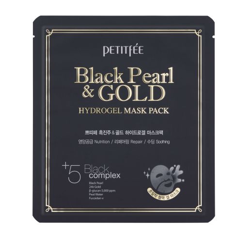 Petitfee Black Pearl & Gold Hydrogel Face Mask 32g