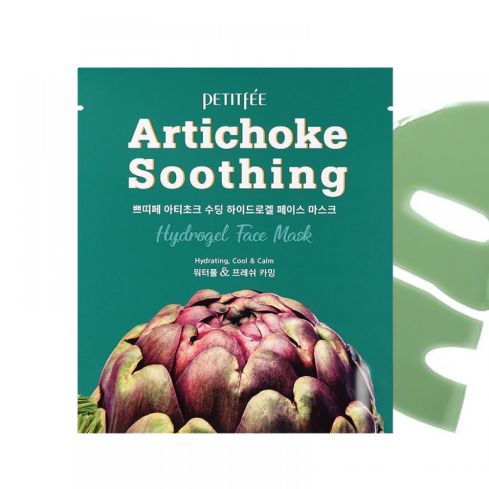 Petitfee Artichoke Soothing Hydrogel Face Mask 32g