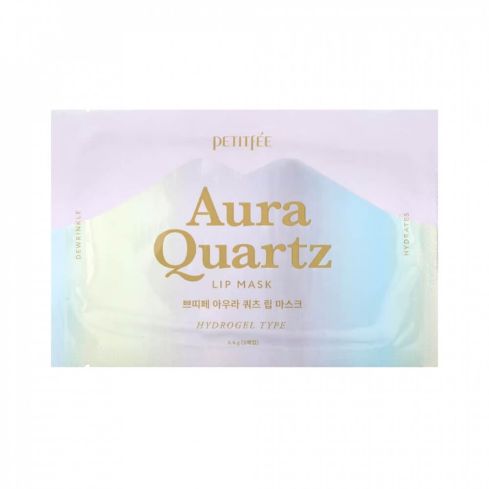 Petitfee Aura Quartz Hüdrogeel-huulemask 1tk
