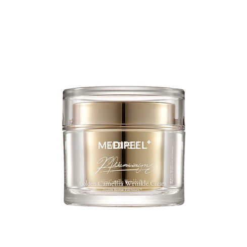 Medi-Peel Premium Golden Camellia Wrinkle Silendav ja Pinguldav Näokreem 50g